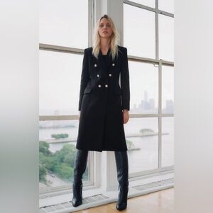 TAILORED MILITARY STYLE COAT